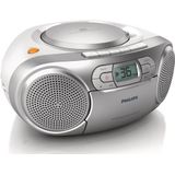 Philips - AZ127/12 - CD-soundmachine - Zwart - Plastic - Met FM-tuner