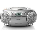 Philips - AZ127/12 - CD-soundmachine - Zwart - Plastic - Met FM-tuner