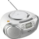 Philips - AZ127/12 - CD-soundmachine - Zwart - Plastic - Met FM-tuner