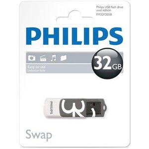 (32GB) . Deze Philips USB 2.0 stick heeft een capaciteit van 32GB. De stick is gebruiksvriendelijk (Plug en Play) en trendy.