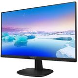 Philips 273V7QDAB - 27-inch FHD-monitor, 75 Hz, 4 ms, IPS, luidsprekers, slim beeld, smalle rand, LowBlue-modus (1920 x 1080, 250 cd/m², HDMI/VGA/DVI)