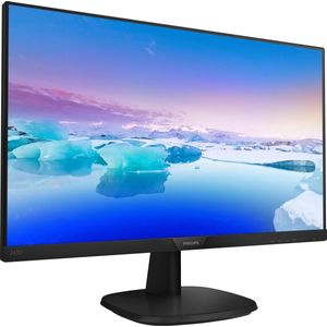Philips 243V7QJABF (1920 x 1080 Pixels, 24"), Monitor, Zwart