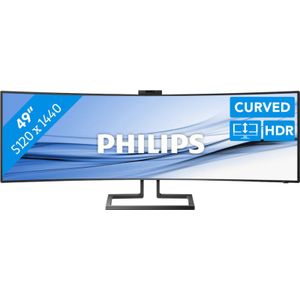 Philips 499P9H - UltraWide Dual QHD Curved USB-C VA Monitor - 49 inch
