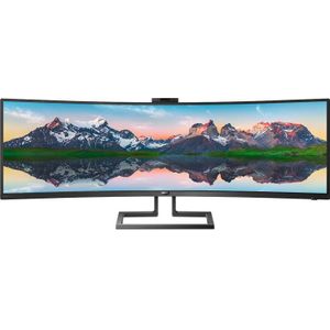 Philips P-Line 499P9H/00 49 Ultrawide Quad HD USB-C 90W Curved VA Monitor