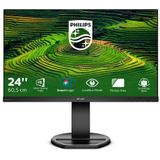 Philips 241B8QJEB - Full HD IPS Monitor - USB-hub - DisplayPort, DVI-D, HDMI, VGA - Verstelbaar - 24 inch