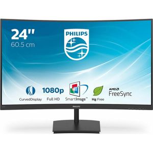 Philips 241E1SC - Full HD Curved Monitor - FreeSync - 75hz - 24 inch
