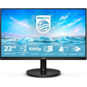Monitor Philips 221V8 21,5" LED VA Flicker free 50-60 Hz