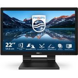Philips 162B9T/00 computer monitor 39,6 cm (15.6") 1366 x 768 Pixels HD LCD Touchscreen Zwart