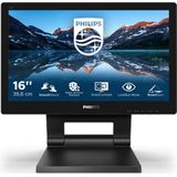 Philips 162B9T/00 computer monitor 39,6 cm (15.6") 1366 x 768 Pixels HD LCD Touchscreen Zwart