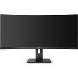 Philips B Line 345B1C LED Monitor, Curved, 34 inch, 3440 x 1440 WQHD, 3000: 1-5 ms, Zwart