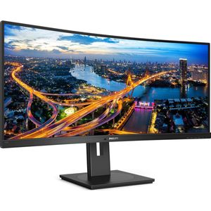 Philips 346B1C/00 - QHD Ultrawide Monitor - USB-C 90W - KVM-Switch - RJ45 - Powersensor - Lichtsensor - 34 Inch - 100hz