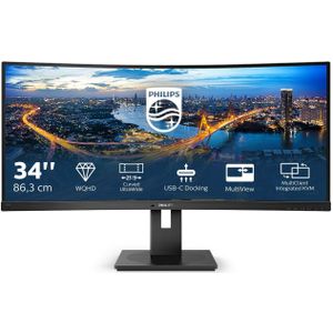 0 Philips 346B1C Curved-Monitor 86,36 cm (34 Zoll)