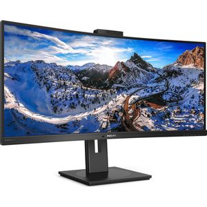 34" Philips P-line 346P1CRH - 3440x1440 - 100Hz - VA - USB HUB - LAN (RJ-45) - Speakers - Curved
