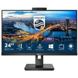 Philips 242B1H - Full HD Monitor - Powersensor - Lichtsensor - HDMI-DP-USB Hub - Verstelbaar - 24 inch