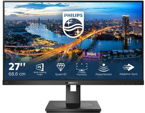 Philips B Line 275B1/00 LED display 68,6 cm (27") 2560 x 1440 Pixels 2K Ultra HD LCD Zwart