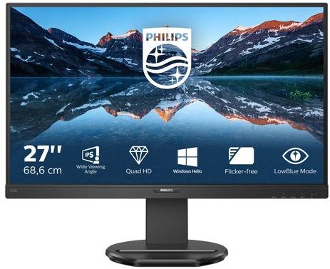 Philips Monitor B Line 276B9 - QHD IPS Monitor - USB-C Docking - 65w - 27 inch
