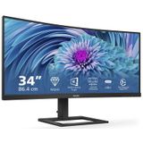 Philips - 346E2CUAE - Gaming-monitor - 34'' - QHD - VA - Gebogen