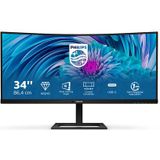 Philips - 346E2CUAE - Gaming-monitor - 34'' - QHD - VA - Gebogen