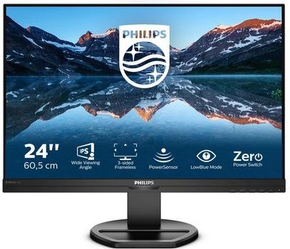 Philips B Line 240B9/00 computer monitor 61,2 cm (24.1) 1920 x 1200 Pixels WUXGA LED Zwart