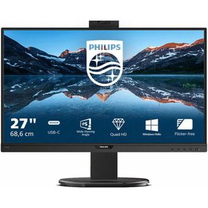 Philips B Lijn 276B9H (2560 x 1440 pixels, 27""), Monitor, Zwart