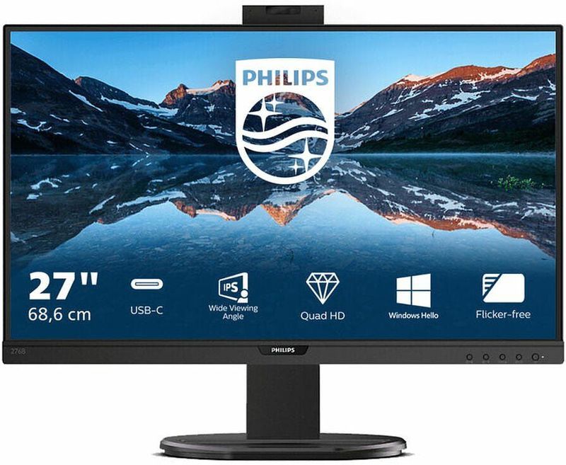 Philips B Line 276B9H/00 LED display 68,6 cm (27") 2560 x 1440 Pixels Quad HD Zwart