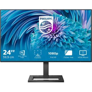 Philips E Line 241E2FD/00 LED display 60,5 cm (23.8") 1920 x 1080 Pixels Full HD Zwart