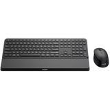 Philips 6000 series SPT6607B/00 toetsenbord Inclusief muis RF-draadloos + Bluetooth Amerikaans Engels Zwart