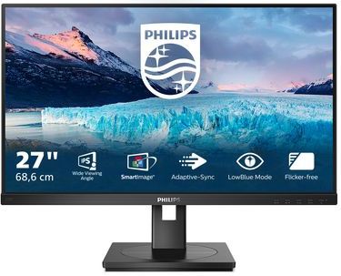 Philips 272S1M/00 computer monitor 68,6 cm (27") 1920 x 1080 Pixels Full HD LCD Zwart