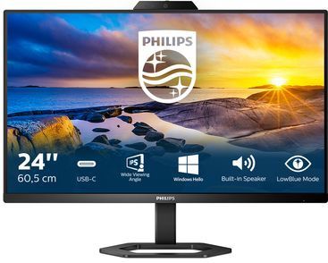 Philips - 24E1N5300HE Monitor - Zwart - IPS LED - USB-C Aansluiting