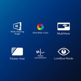 Philips - 34E1C5600HE - QHD Ultrawide Monitor - Webcam - USB-C - Kristalhelder Beeld