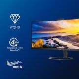 Philips - 34E1C5600HE - QHD Ultrawide Monitor - Webcam - USB-C - Kristalhelder Beeld