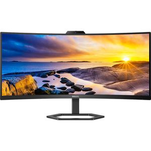 Philips 34E1C5600HE - QHD Ultrawide Monitor - Webcam - USB-C - 34 inch