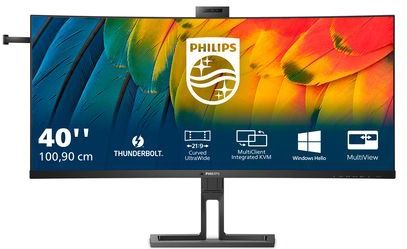 Philips 40B1U6903CH/00 computer monitor 100,8 cm (39.7") 5120 x 2160 Pixels 5K Ultra HD LCD Zwart