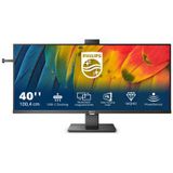 Philips 5000 series 40B1U5601H/00 computer monitor 101,6 cm (40") 3440 x 1440 Pixels Wide Quad HD LCD Zwart