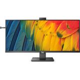 Philips 40B1U5601H/00 (3440 x 1440 pixels, 40""), Monitor, Zwart