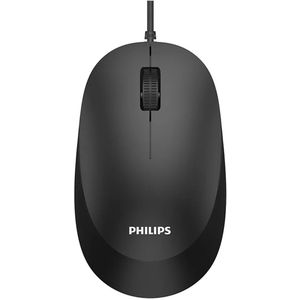 Philips - SPK7207B - Muismodel - Zwart - Bekabeld - Ergonomisch Design