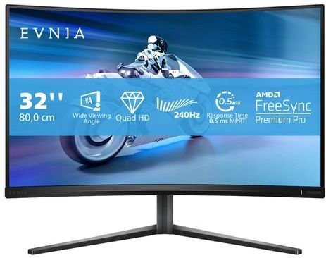 Philips - Momentum - Monitor - 240 Hz - Zwart - 0,5 ms