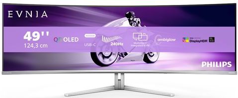 Philips - Evnia 49M2C8900 - Gaming Monitor - QD OLED - Curved - 49 inch