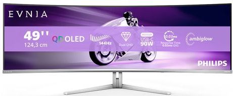 Philips - 49M2C8900L - Ultrawide QD-OLED Gaming Monitor - 144Hz - 49 Inch