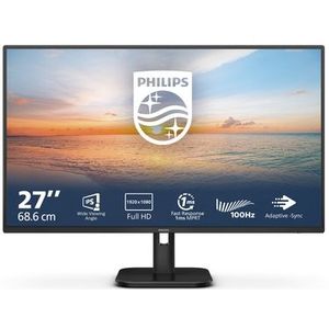 Philips - 27E1N1100A - Monitor - Zwart - IPS LED - 100 Hz