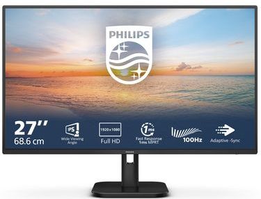 Philips - 27E1N1100A - Monitor - Zwart - IPS LED - 100 Hz