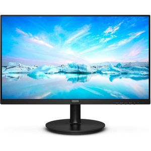 Philips 241V8LAB - 24 inch Full HD-monitor, geïntegreerd, luidspreker, flikkervrij (1920 x 1080, 100 Hz, VGA, HDMI) zwart