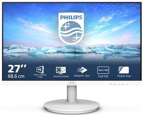 Philips - 271V8AW - Ledmonitor - Zwart - IPS - 27 Inch