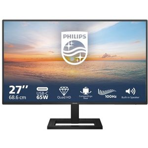 Philips - 27E1N1600AE - QHD Monitor - Zwart - IPS - USB-C 65w