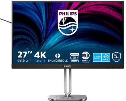 Philips - 27B2U6903 - 4K IPS Thunderbolt 4 Monitor - 27 inch - Zwart