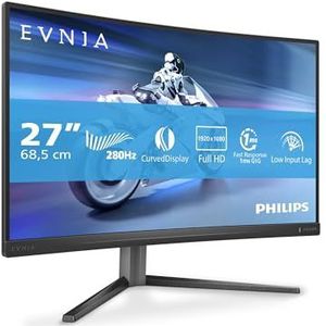 Philips Evnia 5000 27M2C5200W - Full HD Curved Gaming Monitor - 280hz - 27 inch