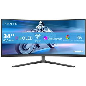 Philips - Evnia 34M2C6500 - Wide Quad HD Monitor - 175Hz - 34 Inch