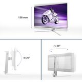 Philips - Evnia 8000 - Computer Monitor - Wit - 67,3 cm (26,5") - QDOLED - 2560 x 1440 Pixels