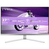 Philips - Evnia 8000 - Computer Monitor - Wit - 67,3 cm (26,5") - QDOLED - 2560 x 1440 Pixels