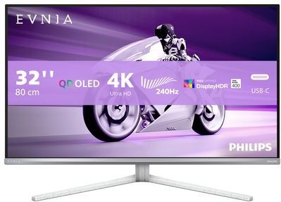 Philips - 32M2N8900/00 - Monitor - Zwart - QD OLED - 4K UHD